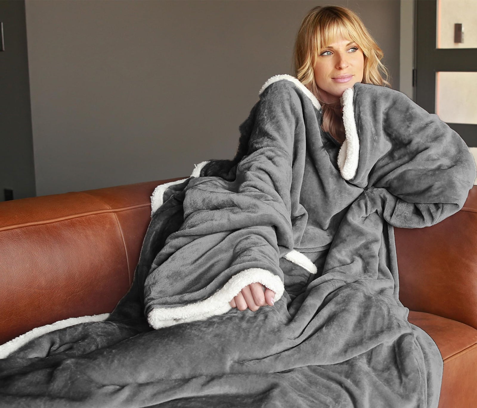 Lifestyle image of the blanket